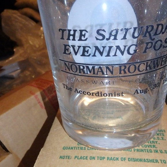 The Accordionist by Norman Rockwell Saturday Evening Post Aug 30 1924  Glass #46 - Picture 2 of 4